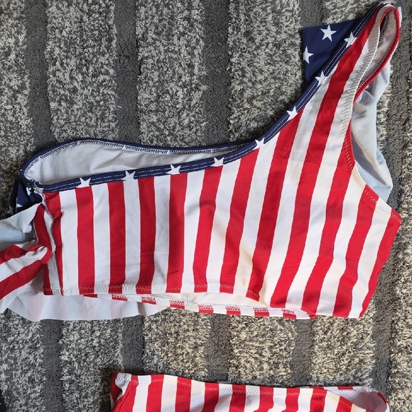 Patriotic Stars and Stripes Bikini - Picture 3 of 3